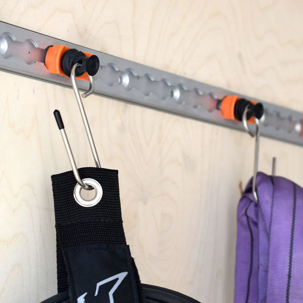 Haken Airlineschiene Im 4er Set Endfitting Mit Haken Für Zurrschiene 50kg 6 Haken Airlineschiene Im 4er Set Endfitting Mit Haken Für Zurrschiene 50kg – Bild 4