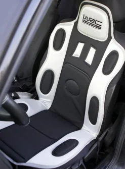 Auto-Sitzauflage WRC 118*56cm Silber/schwarz (1-Stück)