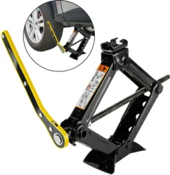 Speed 1.5T Scherenwagenheber Wagenheber PKW Heber Mit Schraubenschlüssel Für Auto Familienauto Kleinlastwagen - Schwarz -Duswagen Verkaufe 62f55492aa712b3f6571c531b4cb73d5