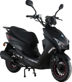 Motorroller »Speedstar FI« 50 Ccm 45 Km/h EURO 5 Mattschwarz