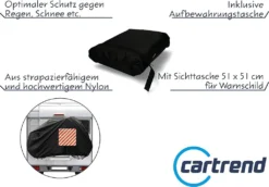 Cartrend Fahrrad-Schutzhülle Heckmontage Schwarz -Duswagen Verkaufe 66c2365ac18e6ce4f863b2a09da116c2