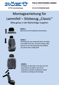 RÖKÜ Autositzbezug Classic Anthrazit AKTION -Duswagen Verkaufe 68674d811e18f0e601e5fca7c2c80d60 1