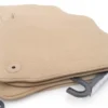 Volkswagen Fußmatten Passend Für VW Golf 5 / 6 Velours 4-teilig Beige Automatten Set Innen