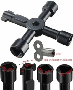 Schaltschrank Schlüssel Dreikantschlüssel Vierkantschlüssel Heizungsschlüssel