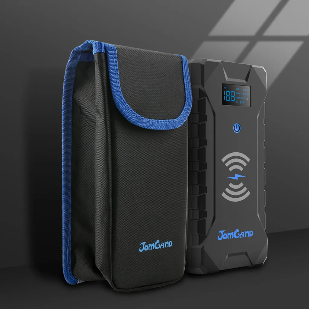 Gens Ace Auto Starthilfe Powerbank 2000A 22000mAh Mit 10W Drahtloses Ladegerät 12V Starthilfekabel Jump Starter Autobatterie-Ladegerät Booster 11 Gens Ace Auto Starthilfe Powerbank 2000A 22000mAh Mit 10W Drahtloses Ladegerät 12V Starthilfekabel Jump Starter Autobatterie-Ladegerät Booster – Bild 9