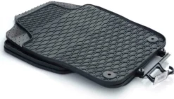 Volkswagen Gummimatten Passend Für VW Polo 5 6R Schwarz 4.tlg Gummi Fußmatten Automatten