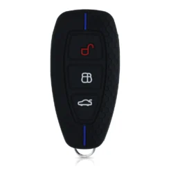 Kwmobile Autoschlüssel Silikon Hülle Kompatibel Mit Ford 3-Tasten Autoschlüssel Keyless Go - Schlüsselhülle - In Schwarz Blau -Duswagen Verkaufe 6c21eb6e892aa6e267d7732556f95489