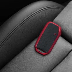 Kwmobile Autoschlüssel Hülle Kompatibel Mit Kia 3-Tasten Smart Key Autoschlüssel - Schlüsselhülle Cover Rot Schwarz -Duswagen Verkaufe 6d98aa4b6a4c1c50295ce27675f7d58c