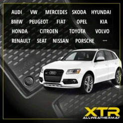 WALSER XTR Gummi Fussmatten Auto Kompatibel Mit VW Golf Plus 2004 - 2013, 100% Passgenaue Auto Fußmatten, Robuste Universal Fußmatte Auto, Gummimatten Auto, Auto Fussmatten Gummi, Auto Gummimatten -Duswagen Verkaufe 6f9d80c2ee0ae4792287beb76a38853d 4