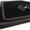 Fußmatten Für BMW X3 G01 / X4 G02 (Doppelnaht M Design) Velours Premium Matten In Original Qualität Autoteppich Set, 4-teilig, Schwarz -Duswagen Verkaufe 6fa627b893917e7ad78397a9795d53b7