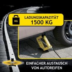 Dunlop Wagenheber - Mechanisch - Hubkraft 1,5 Tonne - Hubhöhe 26-38 Cm -Duswagen Verkaufe 708d896d1f477fa81e7209032d543a06