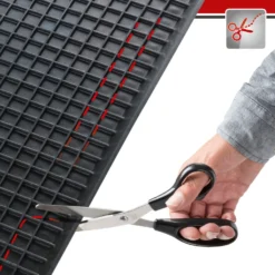 WALSER Universal Auto-Gummimatte, Zuschneidbare Antirutschmatte-Auto, Rutschfeste Wabenmatte, Automatte, PKW-Fußraummatte, Schmutzfangmatte 69x48cm -Duswagen Verkaufe 71df2458076dbfcc3ed4f714c620ef54