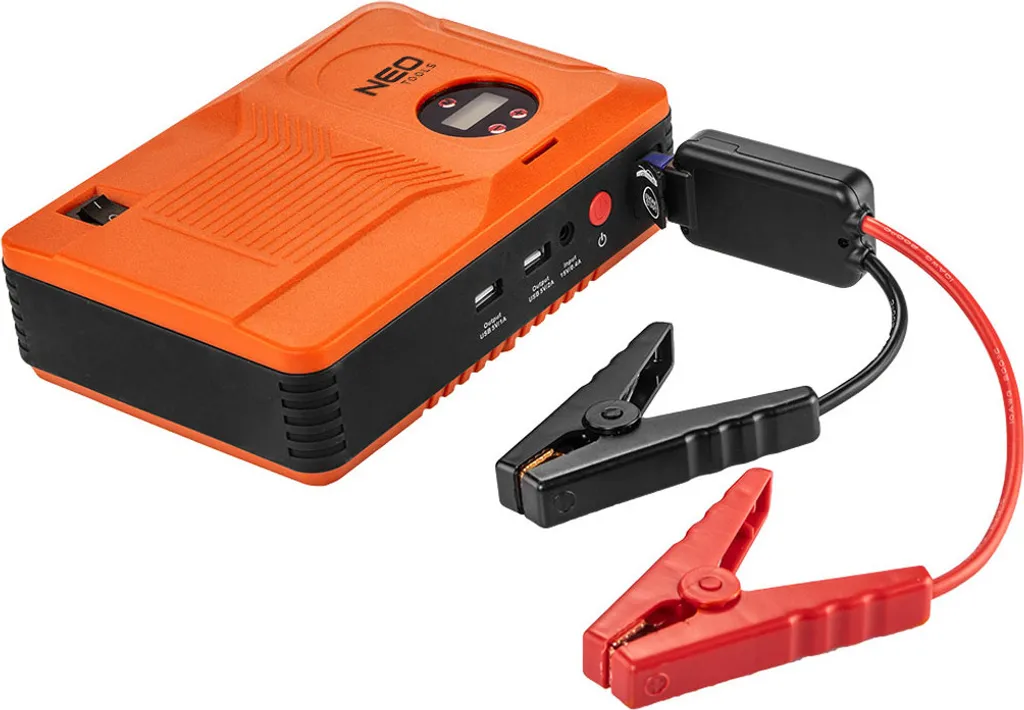 Starthilfe Mit Powerbank, Kompressor, USB Bis Zu 400 A 10 Starthilfe Mit Powerbank, Kompressor, USB Bis Zu 400 A – Bild 8