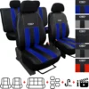 Autositzbezüge 2+3 - Universal Auto Sitzauflagen Set - Dreilagig Auto Sitzbezüge Mit Reißverschluss - Schwarz Schonbezüge Auto - GT-Blau -Duswagen Verkaufe 7433fd25f44a4b6353a65ba5d93811ec