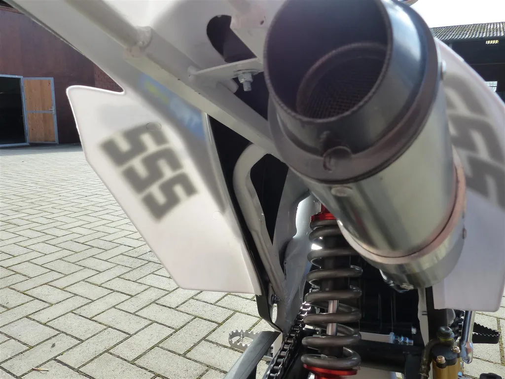 125ccm Dirtbike Pitbike Cross 125cc 4Takt 4 Gang 17/14 Zoll Blau Enduro Motorrad 5 125ccm Dirtbike Pitbike Cross 125cc 4Takt 4 Gang 17/14 Zoll Blau Enduro Motorrad – Bild 3