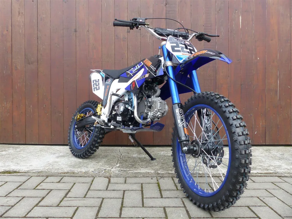 125ccm Dirtbike Pitbike Cross 125cc 4Takt 4 Gang 17/14 Zoll Blau Enduro Motorrad 11 125ccm Dirtbike Pitbike Cross 125cc 4Takt 4 Gang 17/14 Zoll Blau Enduro Motorrad – Bild 9