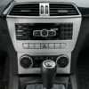 Mittelkonsole Edelstahl Radio Abdeckung Blende Passend Für Mercedes Benz W204 -Duswagen Verkaufe 773334aef8c50887b34352928875eec5