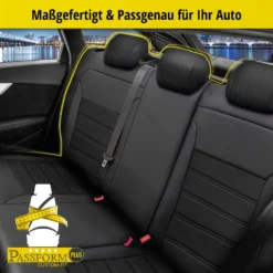 WALSER Passform-Sitzbezug Aversa, Schonbezug Kompatibel Mit Dacia Duster 10/2017-Heute, 1 Rücksitzbankbezug Normalsitze -Duswagen Verkaufe 77668b985b4e3ca5ab5e15be15ff6d52