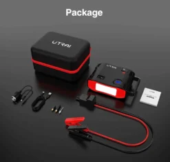 UTRAI 150PSI 2000A Luftpumpe Akku Kompressor Für Fahrrad Autobatterie Starthilfe LED Reifenfüller -Duswagen Verkaufe 7794153751a2a3016a989ccc9ace23cd