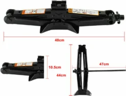 Speed 2T Scherenwagenheber Wagenheber PKW Heber Mit Schraubenschlüssel Für Auto Familienauto Kleinlastwagen - Schwarz -Duswagen Verkaufe 7912218179a6ffff624c8b6053a76fac