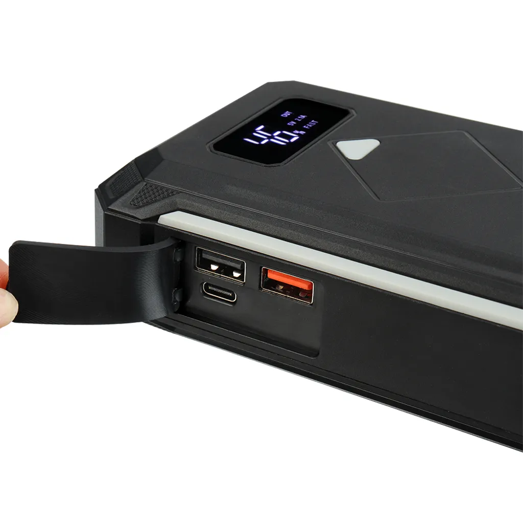 Starthilfe Powerbank 2400A 24000mAh 12V (Alle Benzin 8,0 Oder 6,0 L Diesel) LCD Auto Starthilfe Supersafe Tragbare Auto Batterie Upgrade Booster Und Intelligentes Starthilfekabel, Multifunktional 14 Starthilfe Powerbank 2400A 24000mAh 12V (Alle Benzin 8,0 Oder 6,0 L Diesel) LCD Auto Starthilfe Supersafe Tragbare Auto Batterie Upgrade Booster Und Intelligentes Starthilfekabel, Multifunktional – Bild 12