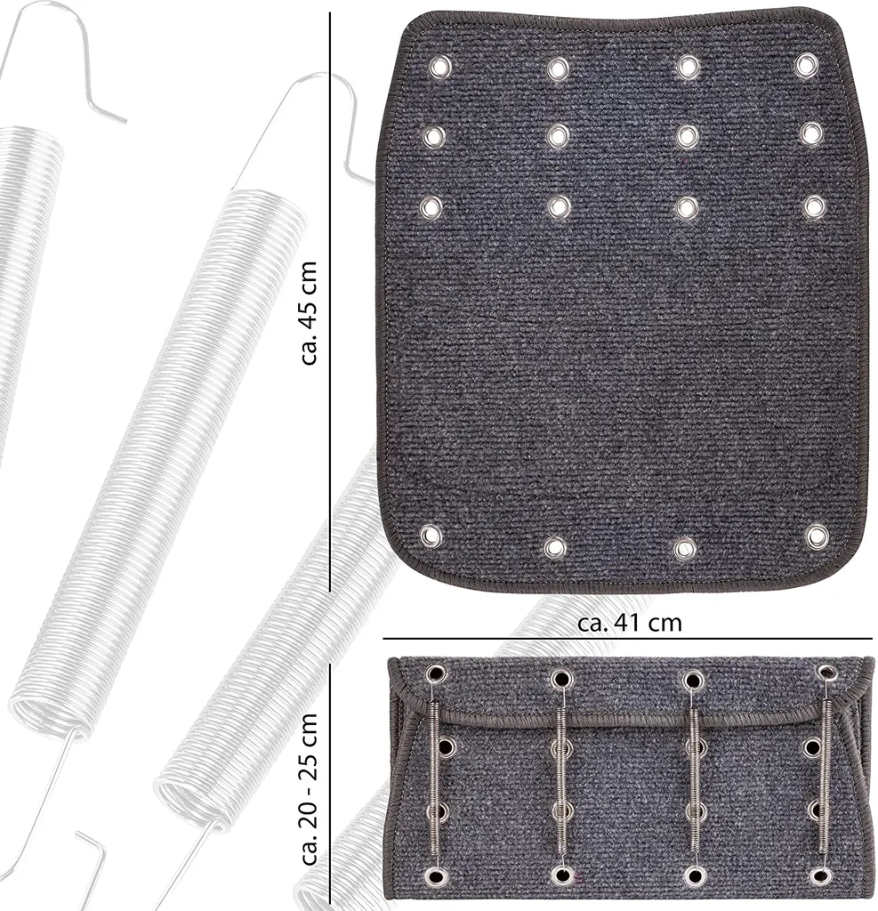 ONVAYA® Wohnmobil Fußmatte Für Trittstufe | Grau | Rutschfeste Wohnwagen-Fußmatte | Wohnmobil Zubehör | Größenverstellbar | Robustes Material | Einfache Reinigung 4 ONVAYA® Wohnmobil Fußmatte Für Trittstufe | Grau | Rutschfeste Wohnwagen-Fußmatte | Wohnmobil Zubehör | Größenverstellbar | Robustes Material | Einfache Reinigung – Bild 2