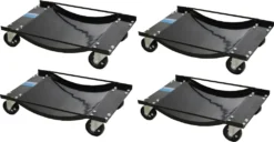 4x Rangierhilfe Rangierschale Für PKW Rangierroller Rangierwagenheber Wagenheber