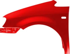 Volkswagen Kotflügel Vw Caddy Iii 3 2K Ly3D Links Rot 2004-2010 Vorderseite Lackiert Neu Verzinkt