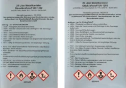 3x Benzinkanister Kraftstoff Kanister Metall 20 Liter Oliv -Duswagen Verkaufe 86793f1de2407d7c1a12120eb31ad707