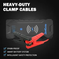 Gens Ace Auto Starthilfe Powerbank 2000A 22000mAh Mit 10W Drahtloses Ladegerät 12V Starthilfekabel Jump Starter Autobatterie-Ladegerät Booster 18 Gens Ace Auto Starthilfe Powerbank 2000A 22000mAh Mit 10W Drahtloses Ladegerät 12V Starthilfekabel Jump Starter Autobatterie-Ladegerät Booster -Duswagen Verkaufe 868cabb979ac405e26f079e5777d4f44