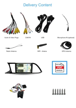 Für Seat Leon III 3 5F 9" Touchscreen Android Autoradio GPS Navigation CarPlay -Duswagen Verkaufe 8a5b9174965fca42c65f6ef408d74f73