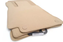 Fußmatten Mercedes ML / GL / GLE W166 W292 Velours Original Qualität Beige 4-teilig