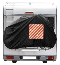 Cartrend Fahrrad-Schutzhülle Heckmontage Schwarz