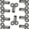10x Entlüftungsschlüssel Universal Alle Heizkörper Schlüssel Zum Entlüften Lüften Aller Heizungen Radiator Key Entlüfter Heizung -Duswagen Verkaufe 8da43779a09b7e16c70e7a128f65f339