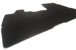 Fußmatten Für BMW I3 Passend - Premium Velours Teppich Matten Automatten Set, Schwarz, Vorne + Hinten