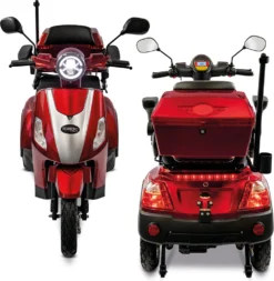 Rolektro, E-Trike 15 V.3 Lithium, Rot, 60-30AH Akku, 1000 Watt -Duswagen Verkaufe 8e4ab867c21178afc01506997b916033