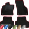 Moto-MOLTICO Fußmatten Auto Velours Autoteppiche Schwarz Automatten Set 4-teilig Passend Für Skoda Roomster Ab 2006 (Rote - Ziernähte) 2 Moto-MOLTICO Fußmatten Auto Velours Autoteppiche Schwarz Automatten Set 4-teilig Passend Für Skoda Roomster Ab 2006 (Rote - Ziernähte) -Duswagen Verkaufe 8f21d7efc25b80861d0caf93dc402eb7