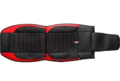 AUDEW 1 Stück Auto Sitzauflage Sitzbezüge Luxury PolyurethanLeader Universal Autositzbezüge Vordersitze, Rot -Duswagen Verkaufe 926a3b64bb9fe5d635b127436293370e