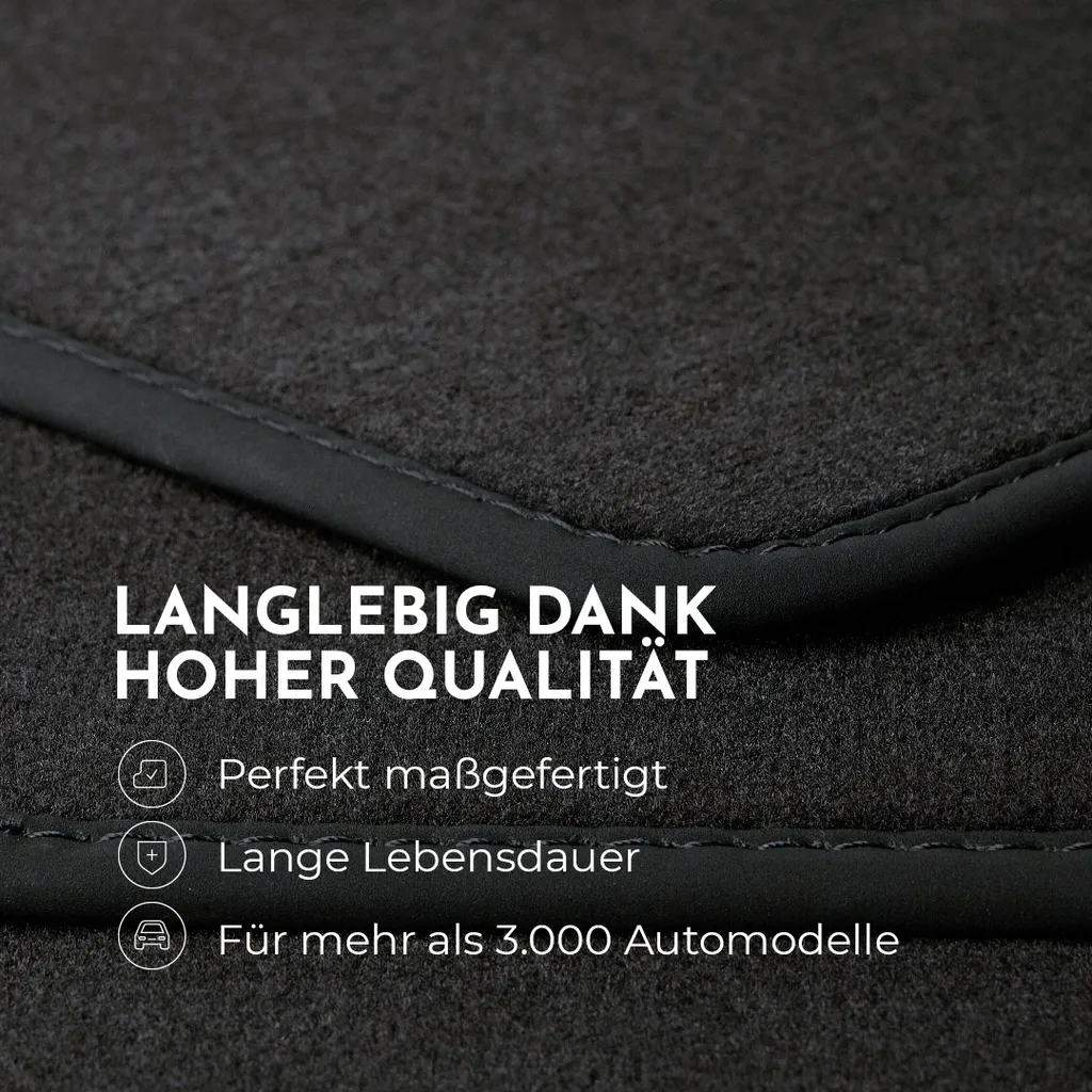 Kovvar Fußmatten Passend Für Volvo XC60 2017 - 2023 9 Kovvar Fußmatten Passend Für Volvo XC60 2017 - 2023 – Bild 7