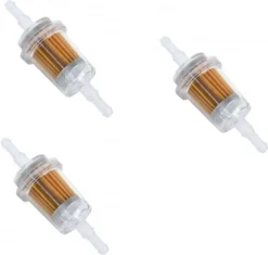 3 X PKW Benzinfilter Set Kraftstofffilter Vorfilter Auto Motorrad 8mm/6mm