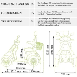 ECO ENGEL 520 Schwarz 4 Rad Elektromobil -Duswagen Verkaufe 9c09e542155d61c67f2d9ce8a8d2af94