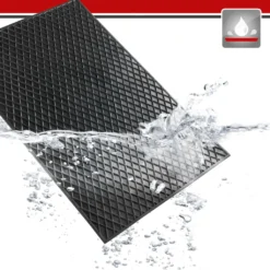 WALSER Universal Auto-Gummimatte, Zuschneidbare Antirutschmatte-Auto, Rutschfeste Wabenmatte, Automatte, PKW-Fußraummatte, Schmutzfangmatte 69x48cm -Duswagen Verkaufe 9c2fc07cad717a8ec2d78d4475da8641