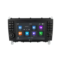 Dynavin D8-CLK Pro | Android Navigationssystem Für Mercedes CLK Mit 7-Zoll Touchscreen, Inklusive Eingebautem DAB, Apple CarPlay Und Android Auto Unterstützung