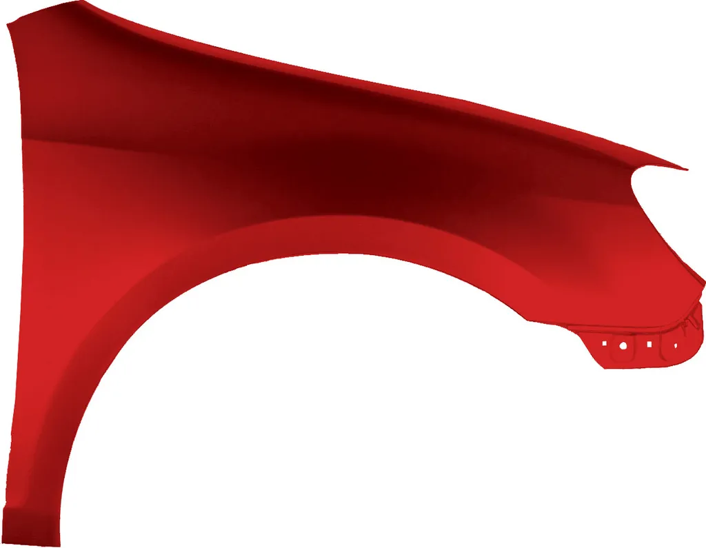 Volkswagen Kotflügel Vw Golf Vi 6 Ly3D Rechts Rot 2008-2016 Vorderseite Neu Schrägheck 3 Volkswagen Kotflügel Vw Golf Vi 6 Ly3D Rechts Rot 2008-2016 Vorderseite Neu Schrägheck