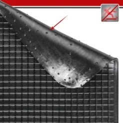 WALSER Universal Auto-Gummimatte, Zuschneidbare Antirutschmatte-Auto, Rutschfeste Wabenmatte, Automatte, PKW-Fußraummatte, Schmutzfangmatte 69x48cm -Duswagen Verkaufe a814f07ceeba9e47ca4f4da5e0b9b647