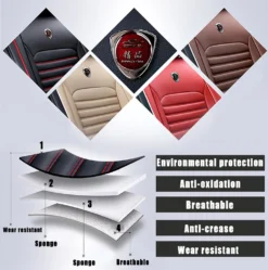 AUDEW Vorne Sitzbezüge Sitzkissen Autositzes Kunstleder Universal Farbe: Braun DE -Duswagen Verkaufe aa0a492cbf4c05237f3487bea460b973