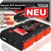 QC3000 KFZ Starthilfe Mit Auto Boost Für 12V Autobatterie Und Hochleistungs- Akku Powerpack Ladegerät Mit HIGH-SPEED USB 3.0 + LED Taschenlampe -Duswagen Verkaufe aa2291dfa65f849386f2167ddc2fc8a5