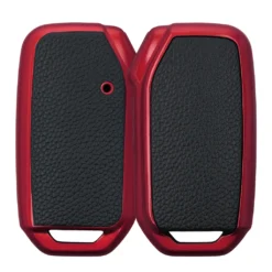Kwmobile Autoschlüssel Hülle Kompatibel Mit Kia 3-Tasten Smart Key Autoschlüssel - Schlüsselhülle Cover Rot Schwarz -Duswagen Verkaufe ac57750bbfe6d5bf4d829ba7dc4f5716
