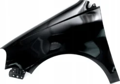 Volkswagen Kotflügel Vw Polo 9N3 Iv 4 Lift Lc9Z Links Schwarz 2005-2009 Vorderseite Lackiert Neu