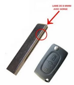 KLEMAX Gehäuse Autoschlüssel PSA208 -Duswagen Verkaufe b0fdc9a66263df44a915d7a76bfe95ec